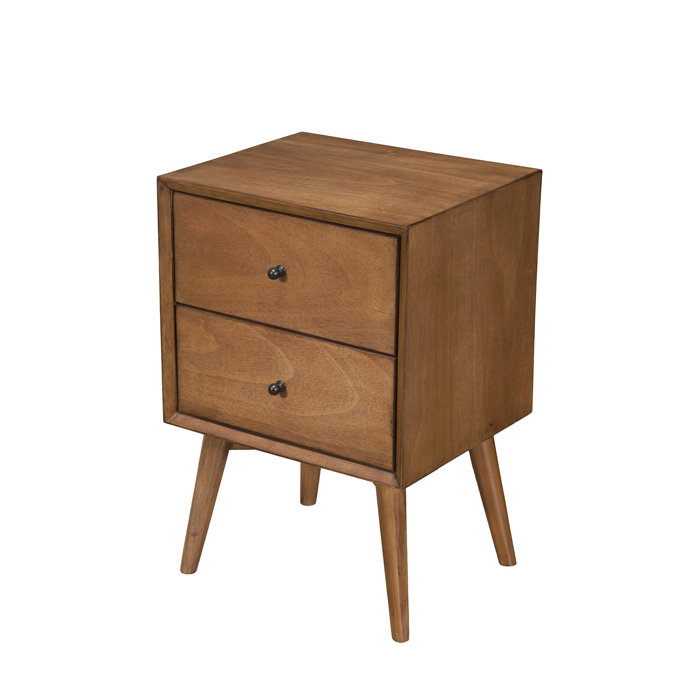 AllModern Williams 2Drawer Nightstand & Reviews Wayfair